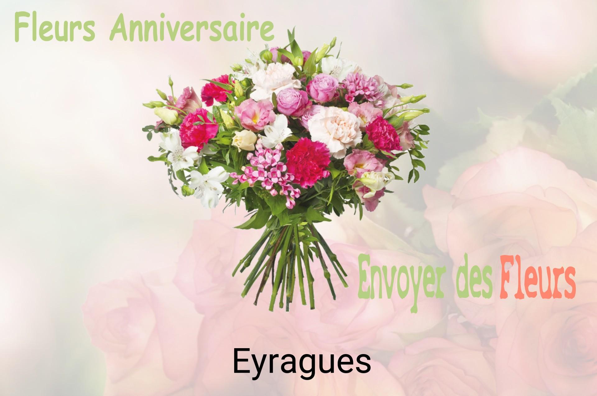 Bouquet de fleurs d’anniversaire livré à Eyragues
